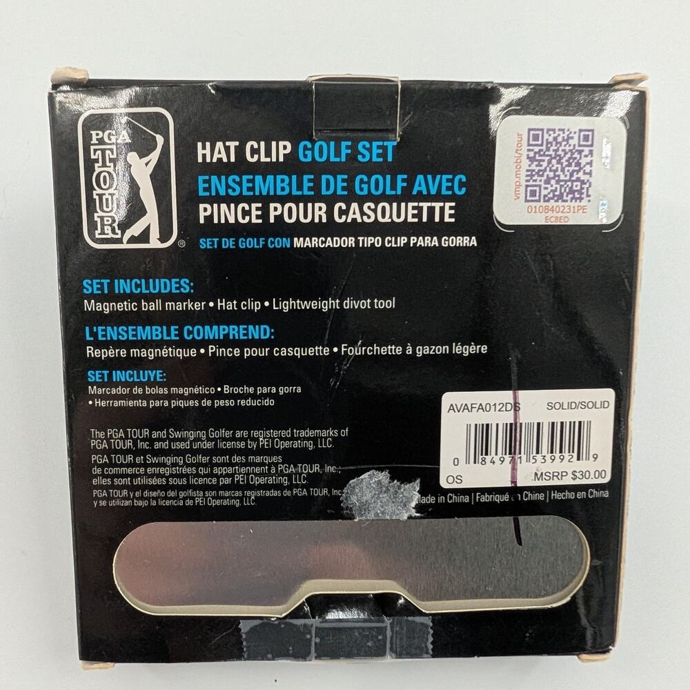 PGA Golf Tour Tool Set Hat Clip Ball Marker Divot - Picture 2 of 3